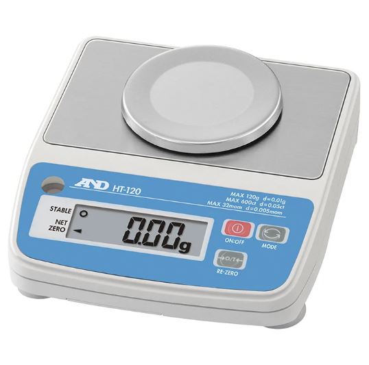 HT-120 デジタルはかり HT-120 A&D ひょう量:120g/600ct/32mom HT-120 デジタルはかり HT-120 A&D ひょう量:120g/600ct/32mom