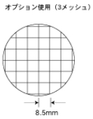 角・深型フード付 100φ～250φ　網付（3メッシュ）FD付（72℃） ND-100KD2-A3～250KD2-A3 下部ルーバータイプ防火ダンパー付  シルバーメタリックライト
