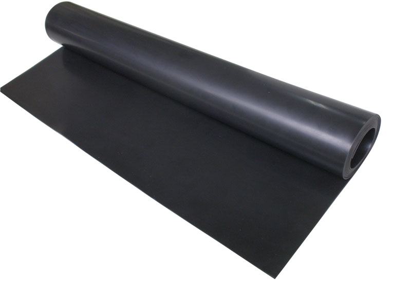 ゴムシート 黒 厚み1.0/2.0/3.0/4.0/5.0/10mm×幅1000mm×長さ10m