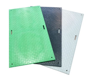 樹脂製敷板【片面滑り止めタイプ】 Wボード36【持ち手4ヵ所】 厚み13mm×910mm×1820mmブラック/グレー/グリーン