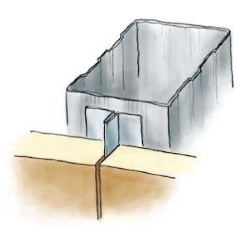 金属折曲げT型ジョイナー TCM30-6 アエン 長さ1.82ｍ