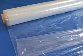 輸入ポリフィルム(土間用)厚み0.15mm×巾2000mm×長さ50ｍ