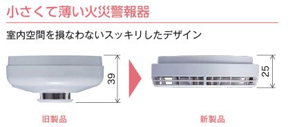 火災警報器  FSLJ015-B-N  熱式(定温式、65℃相当)