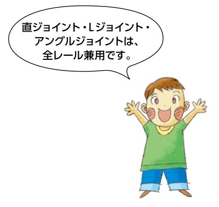 ピクチャ-レ-ル部材 ジョイント アングルジョイント カラー：3色