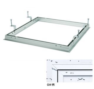 創建 アルミ天井点検口(額縁タイプ) SuperリーフGW柄 支持金具タイプ