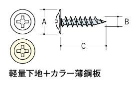 ワンタッチビス 軽量下地用 ユニクロ ドームビスカラー 線径4.2mm×長さ16(ホワイト・クリーム)19mm(ホワイト・クリーム) 