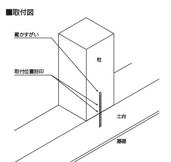 蔵かすがい 120《100本/BOX》